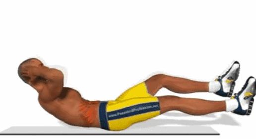 练腹肌一个动作就能练出八块腹肌,一分钟教你练出八块腹肌