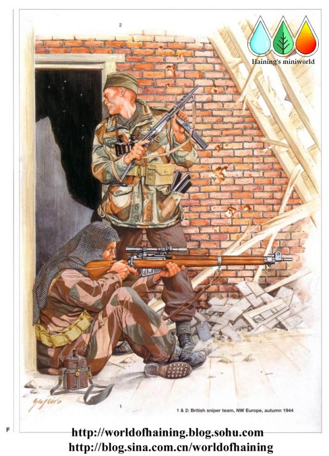 各时期战争中狙击手,战争时期各军的装备