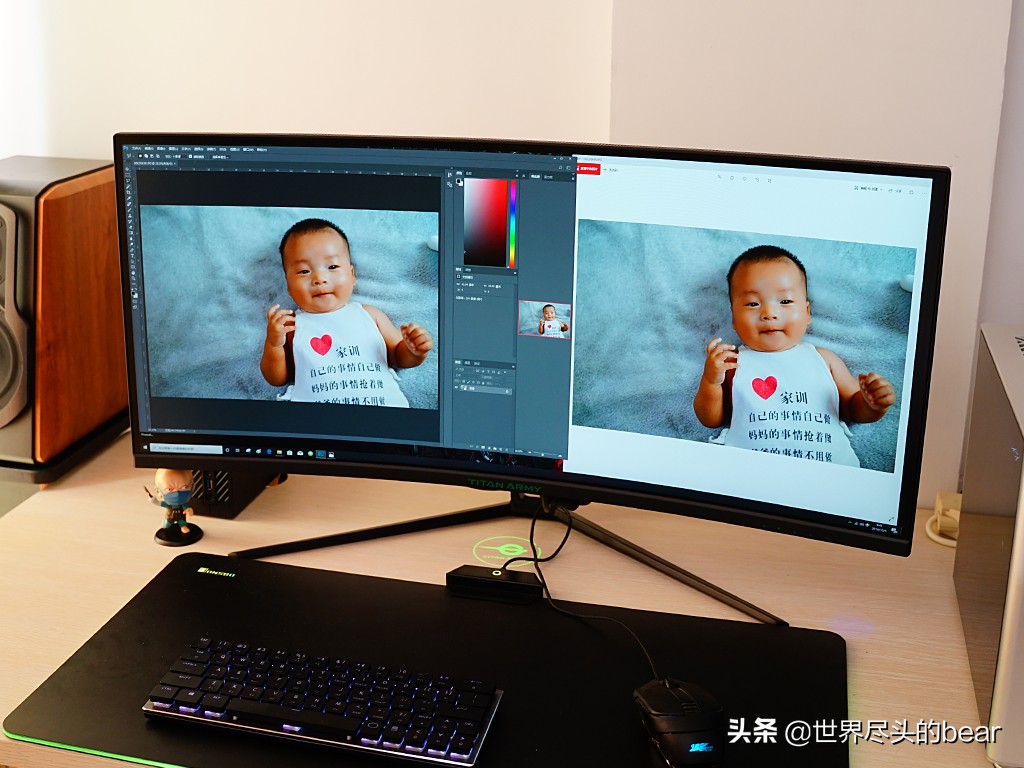 泰坦军团n34sq-plus评测,让视野更宽广与世界同脉动