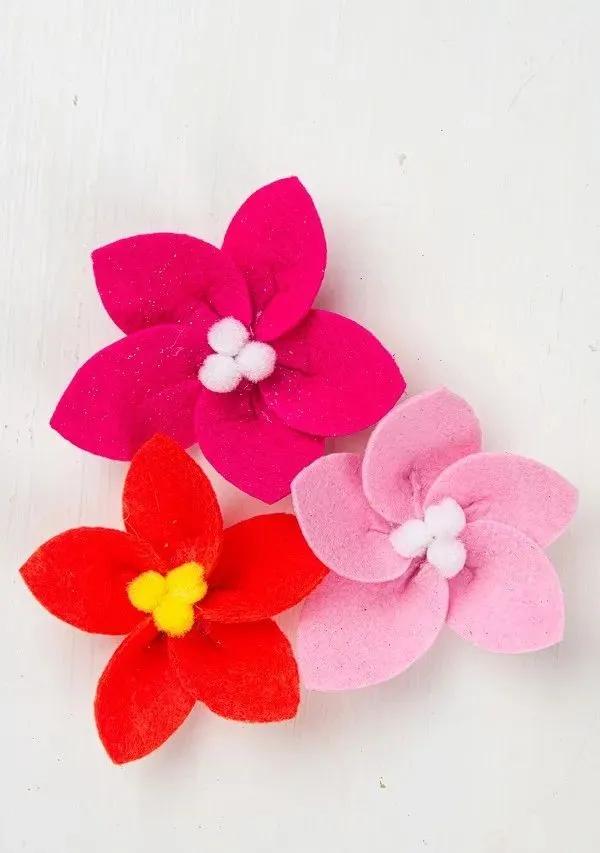 手工diy不织布,手工布艺不织布向日葵图解教程