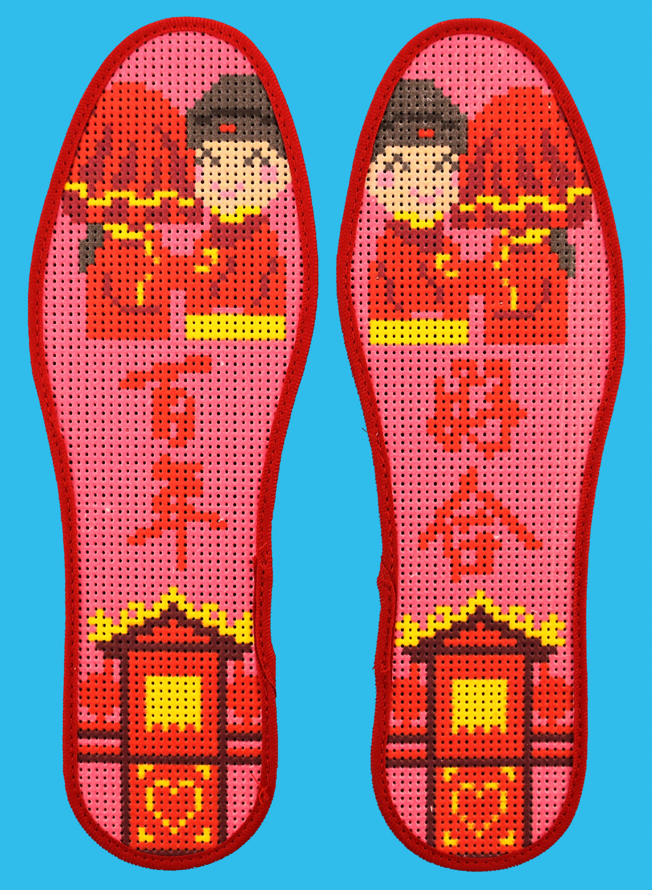 关于绣花鞋垫,绣花鞋垫分为几种