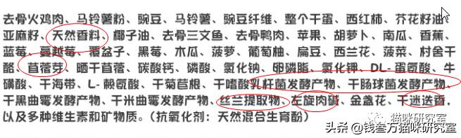 now猫粮和go猫粮,猫粮分析