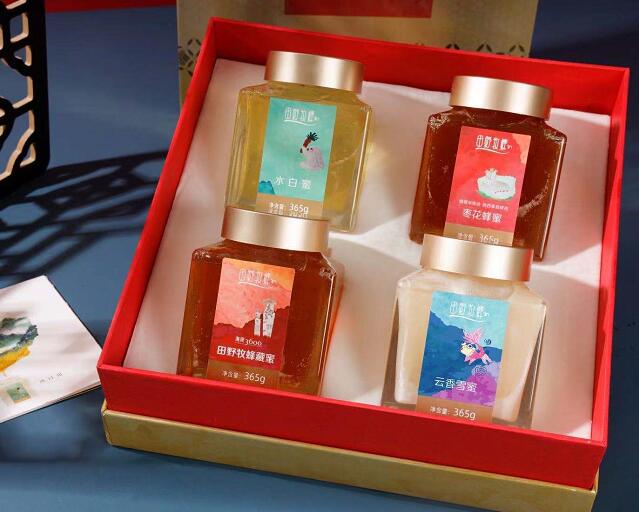 蜂蜜的各种颜色的区别,冰箱蜂蜜出现不同的颜色