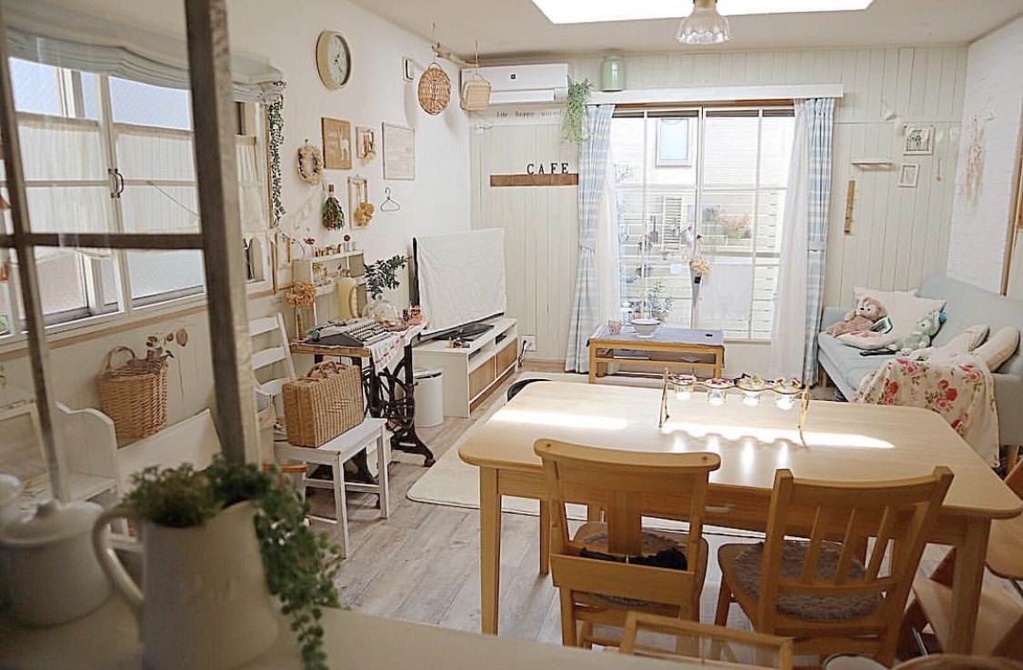 日本50平温馨小窝,日本妈妈家庭装修效果图