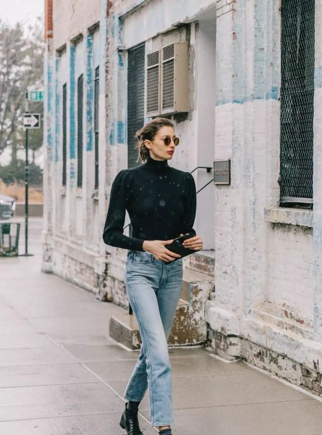 露脚踝袜,今冬不流行露脚踝了露袜才更时髦