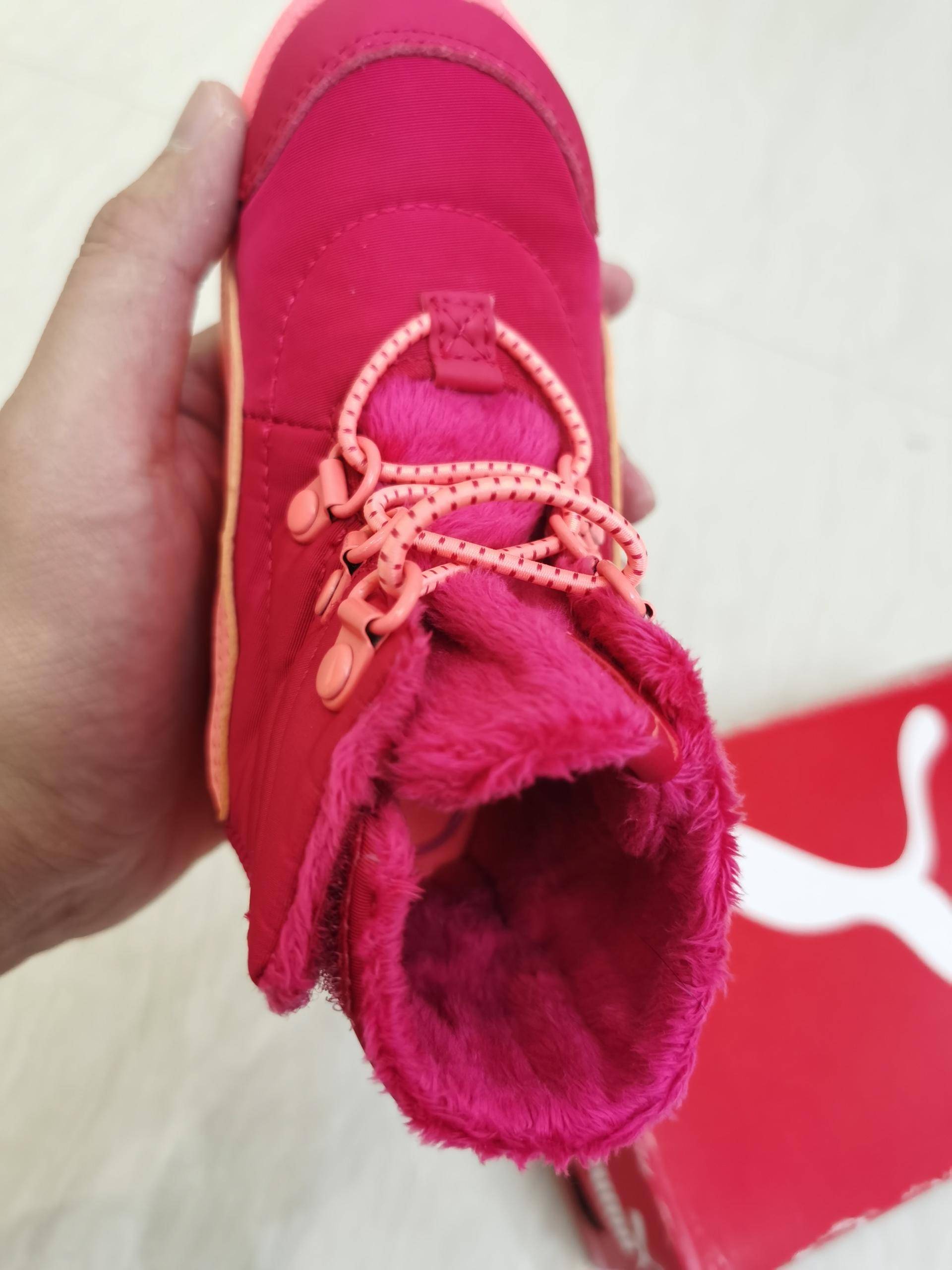 「双十一晒单」踏雪无忧:彪马小童加绒运动靴