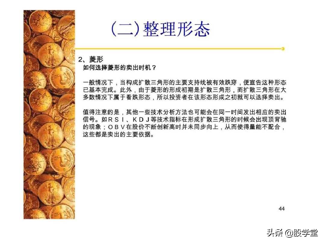 股票经典技术图形集锦,股票k线形态图解大全视频