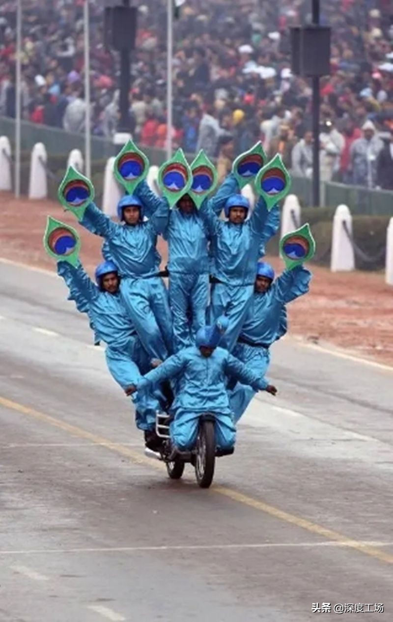 印度山地部队摩托车,印度最厉害的摩托车部队