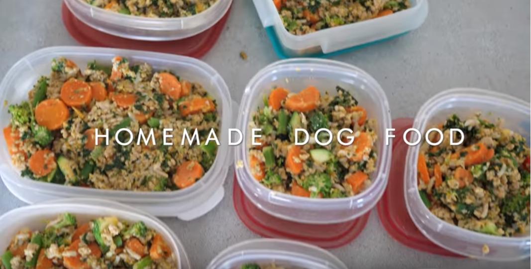 狗狗去泪痕自制狗粮,教自制狗狗鲜粮