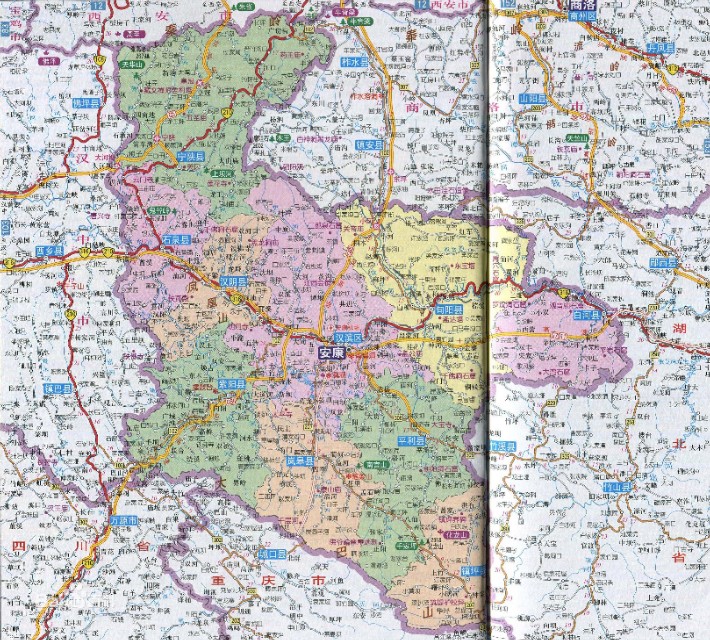 安康与哪些省份交界,安康市九个县地理位置