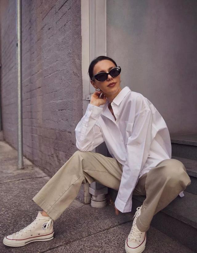 秋冬慵懒风穿出时髦贵气感,秋冬款极简风气质高级感