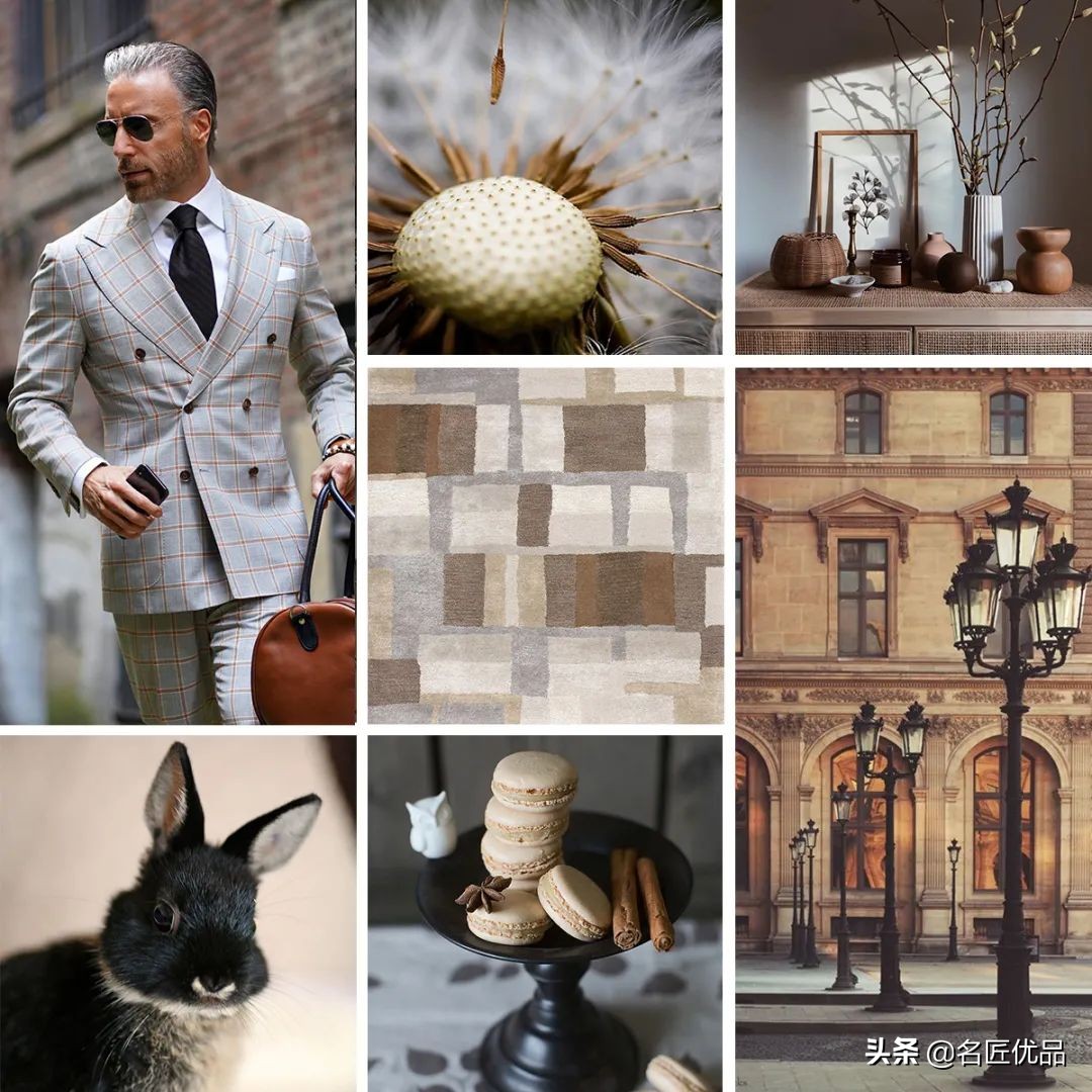 高级灰棕色表现非凡的绅士格调,高级灰棕色成就非凡的高雅格调