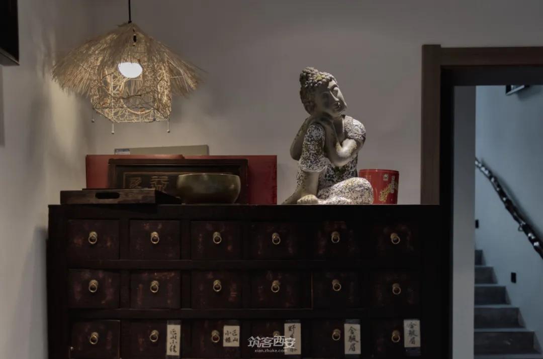 竹影/风和/雀动/人来,西安两座别墅改造的「雀笙」茶宿