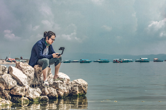 2001年抚仙湖水下古城真实视频,罕见的湖泊风光摄影