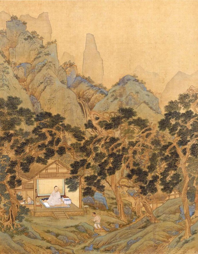 明代四大家仇英重彩画作品欣赏,仇英十大传世名画图文