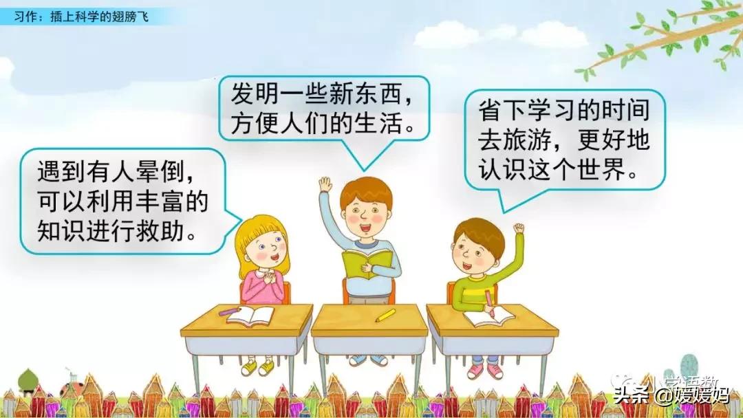 六年级5单元作文插上科学的翅膀,语文六年级下册第五单元作文指导