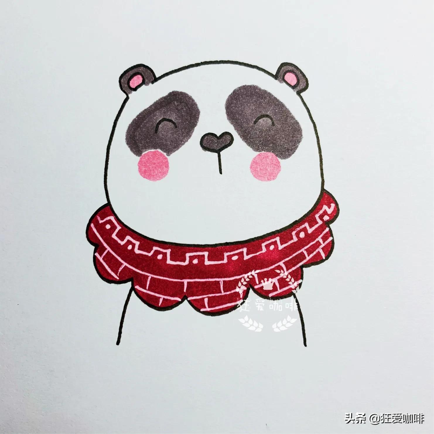 100个萌萌图案手账,动物手帐可爱小图案