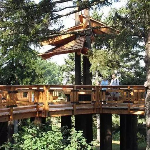 有趣的儿童花园,打造一个500平露台的共享儿童乐园