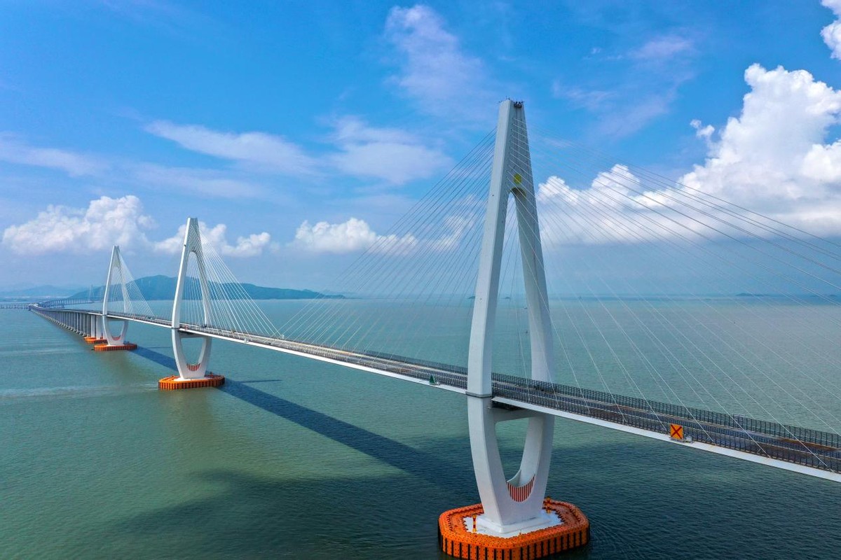 舟岱大桥建设最新进展,舟岱大桥主通航孔净高