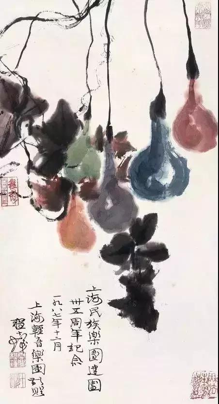 十大名家画葫芦,名家国画葫芦精品图