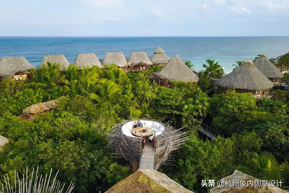 设计感超强的民宿度假屋,度假村建筑设计效果图