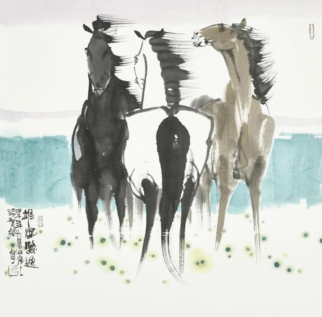 张智棟“网上云画册”《大美至简天马逐梦宝马系列集邮典藏卷》