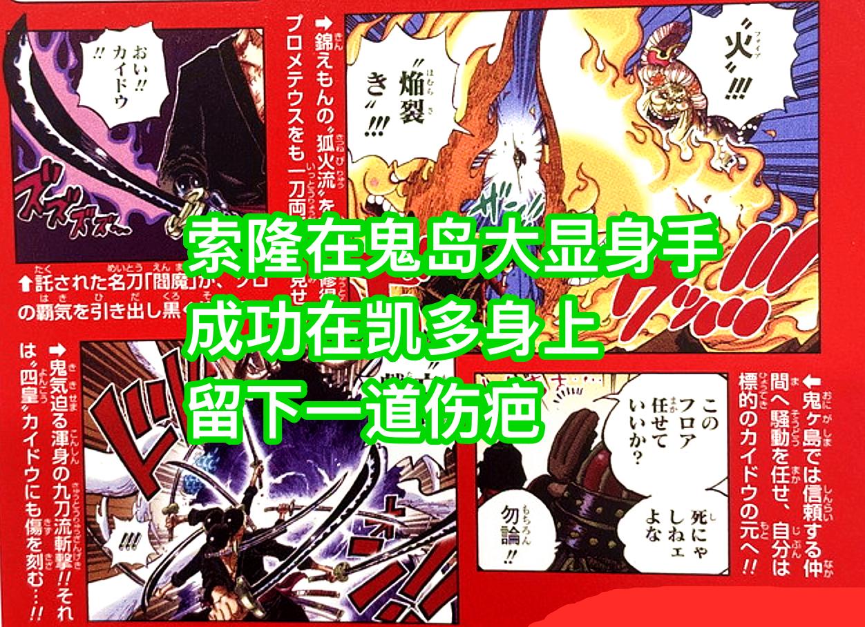 海贼王索隆斩龙头,海贼王索隆追击大蛇