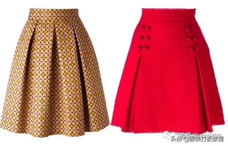 工字褶裙汉服怎样裁剪,工字褶半身裙的裁剪教程