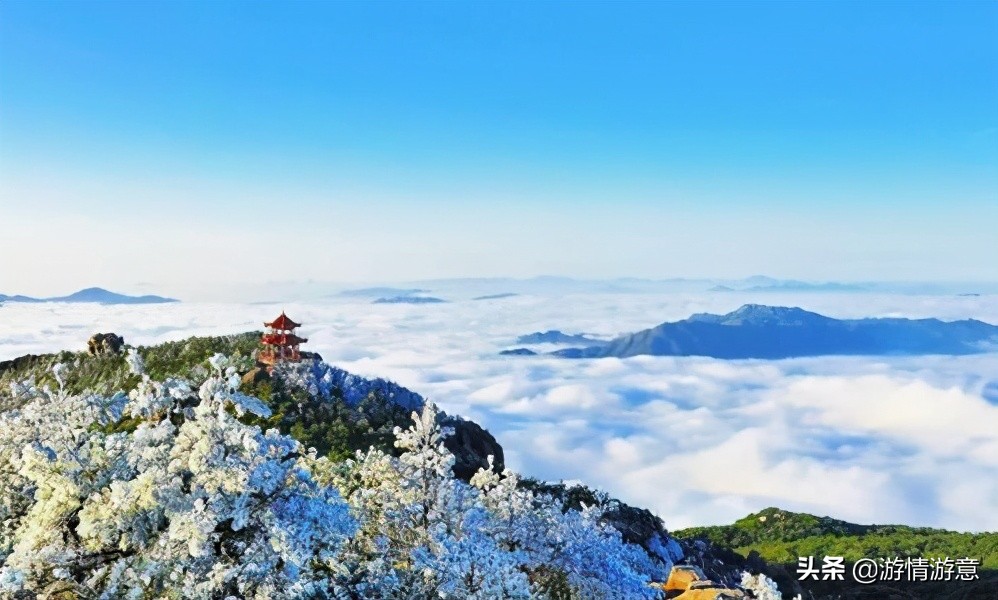 这座九仙山,素以“奇如黄山,秀如泰山,险如华山”而著称