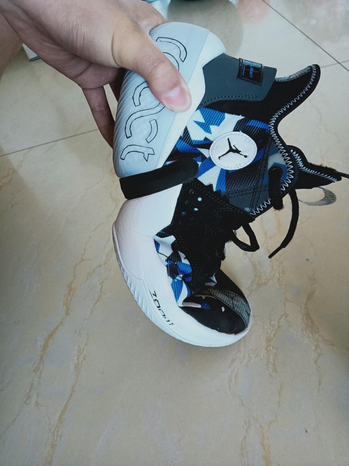 jordanreactelevation实战测评,jordanreactelevationpf黑蓝