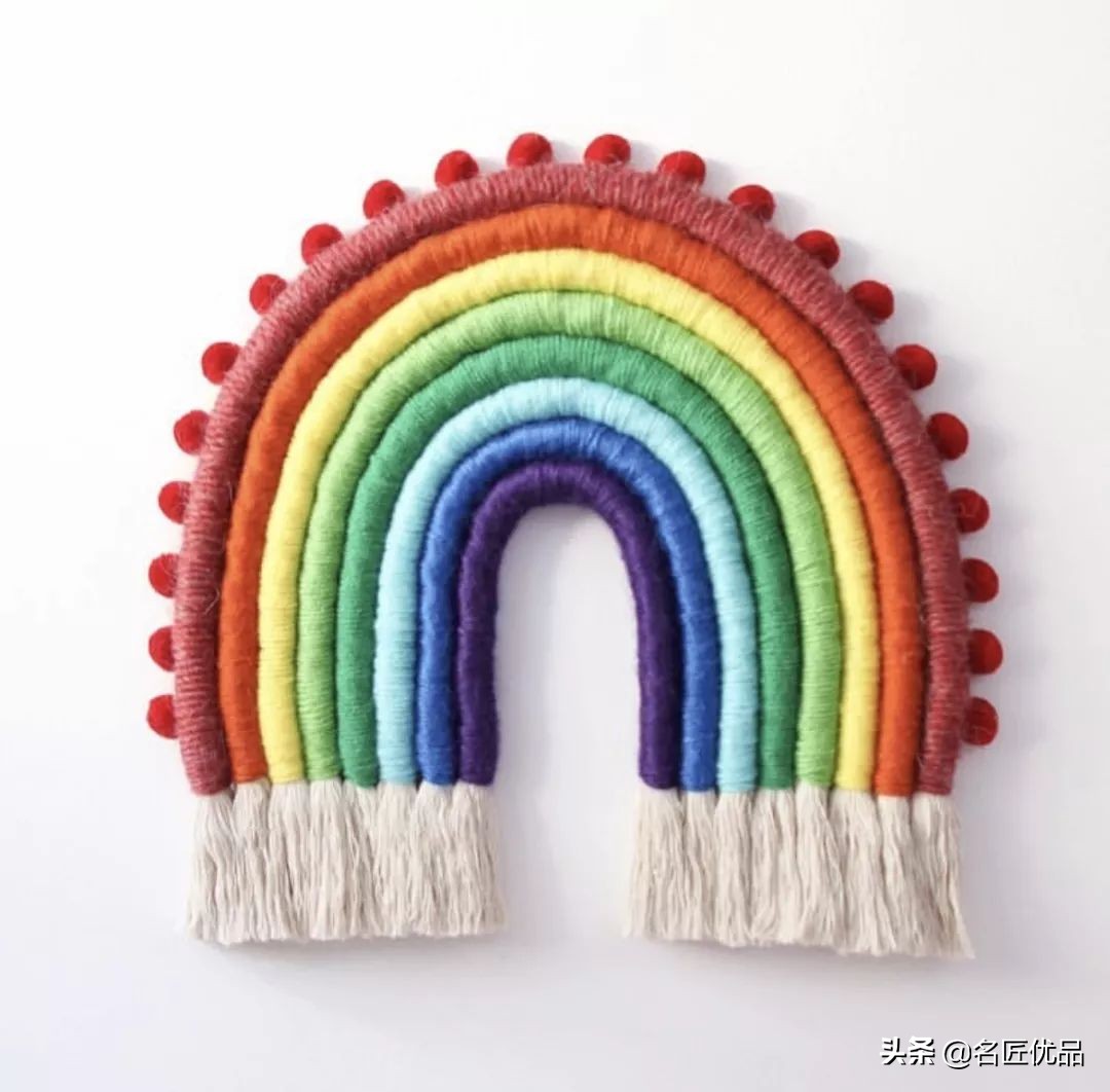 自己在家做家用装饰,diy手工挂毯教程