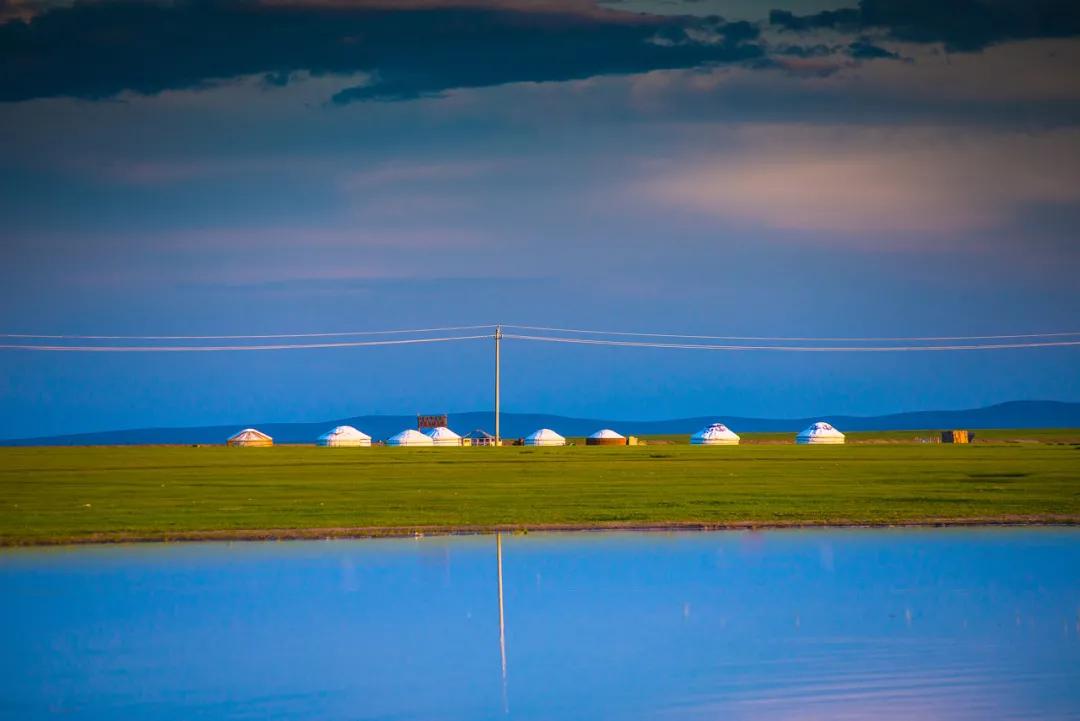 八月的呼伦贝尔大草原,辽阔的呼伦贝尔大草原风景