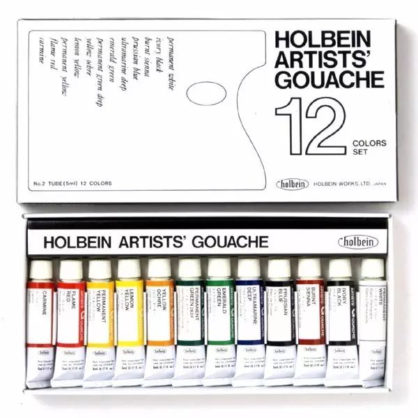 水彩初学者入门工具推荐,入门水彩工具水彩颜料