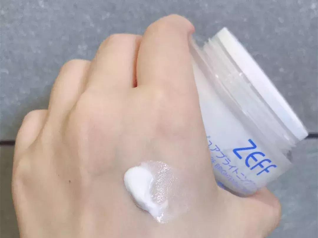 日本zeef素颜霜,日本臻白身体素颜霜