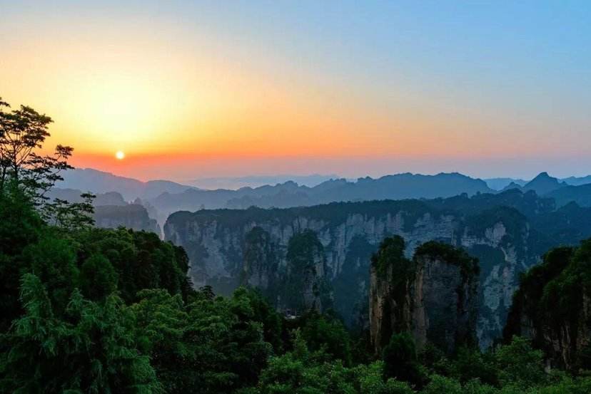 神奇的张家界旅游,张家界黄石寨望夫岩