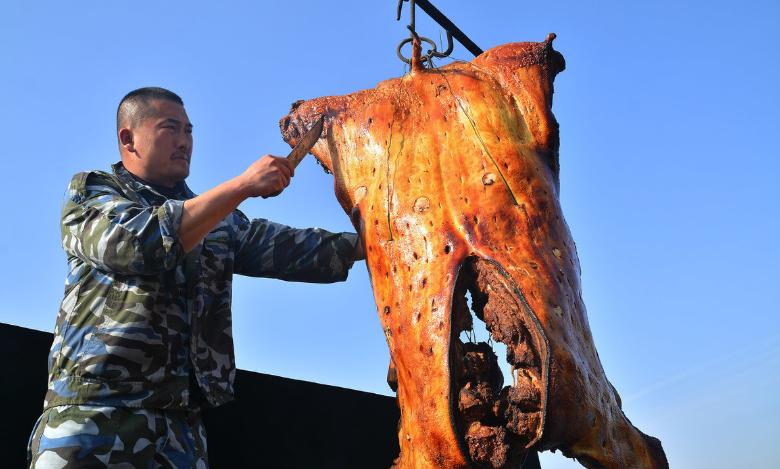 山东烤猪炉子,山东农村炭火炉