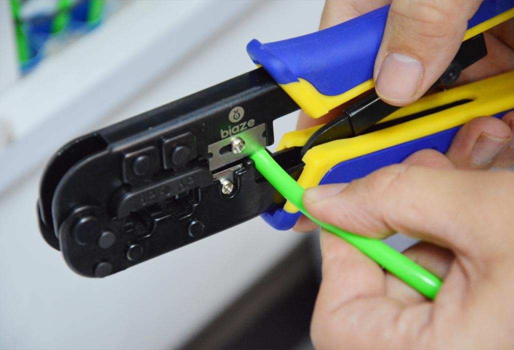 网线钳拆卸与安装,毕亚兹网线钳