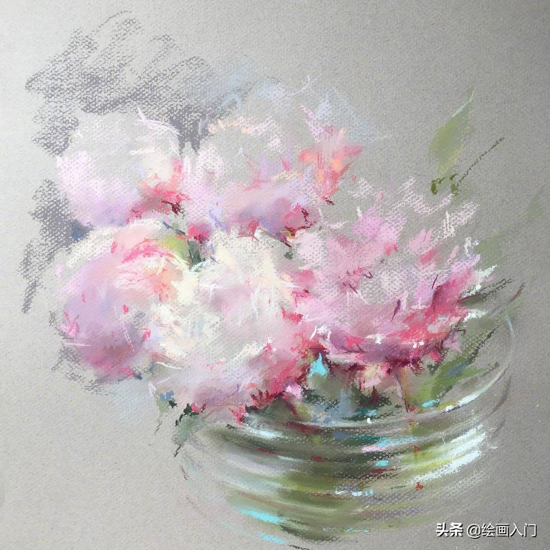 唯美写意水彩花卉,各种水彩花卉的表现技法学习吧