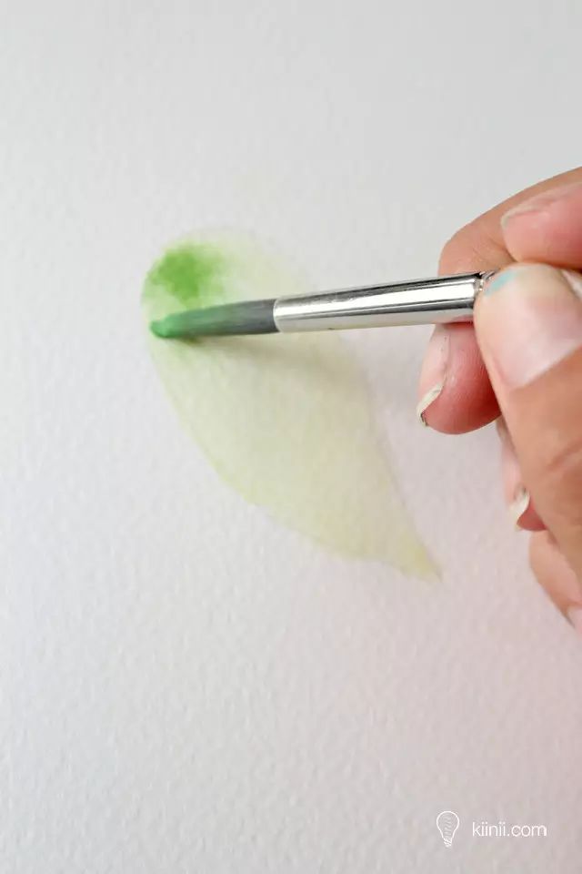 水彩写实草丛画法简单,秋叶彩绘技巧