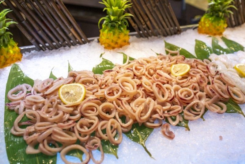 长沙东方船说海鲜自助餐厅自助餐89.9元/1大1小，让你吃到扶墙走