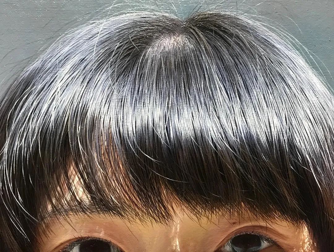 日本90后画家超写实绘画作品欣赏,日本画家画小清新少女