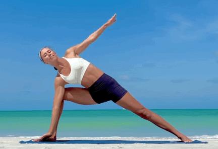 瑜伽侧腰伸展式教学视频,怎么减腰部两侧赘肉瑜伽