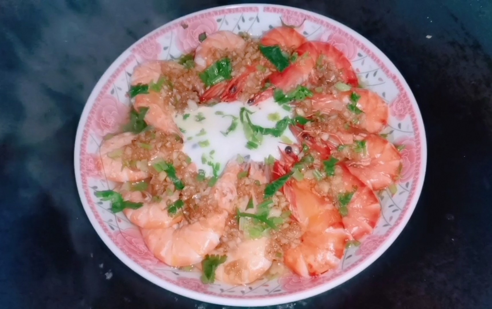 蒜蓉大虾粉丝蒸虾,大虾的家常做法蒜蓉蒸虾