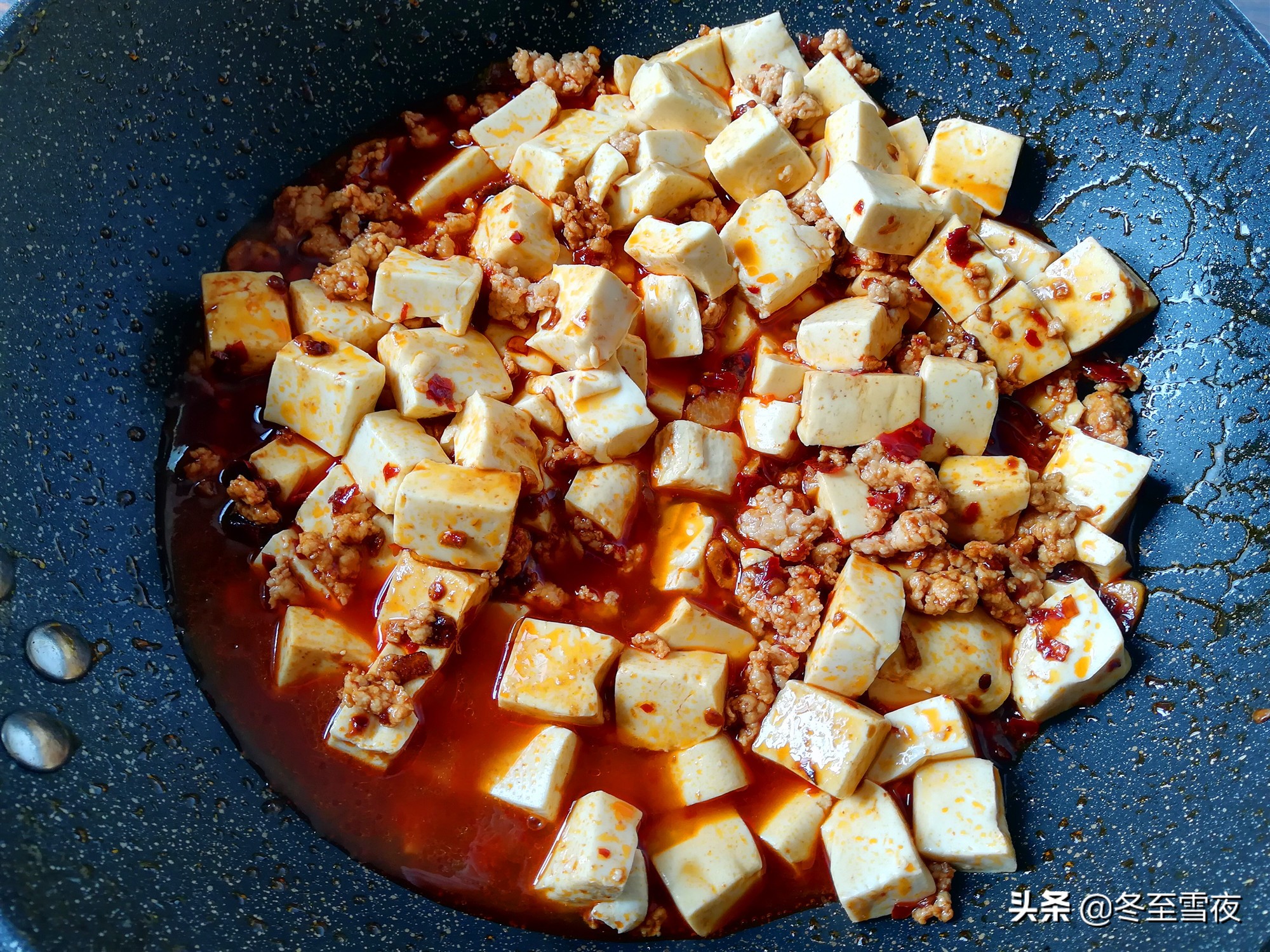 做家常豆腐豆腐怎样切,水煮炸豆腐块怎样让豆腐入味