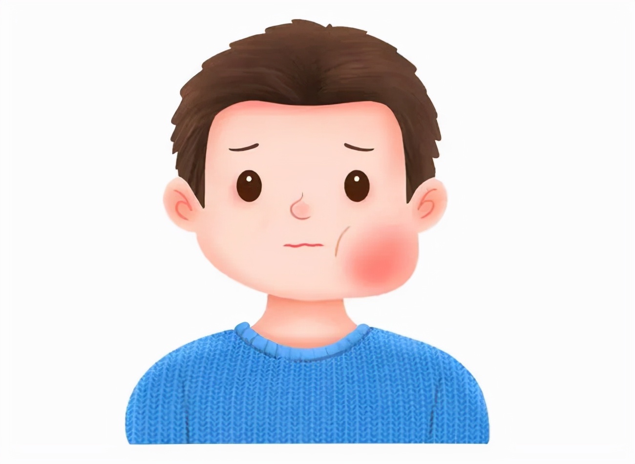 孩子腮帮子肿了怎么回事,口腔内腮帮子肿了怎么回事