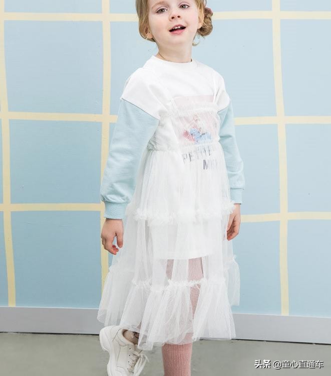韩系童装女宝裙子,韩范儿童春季裙子