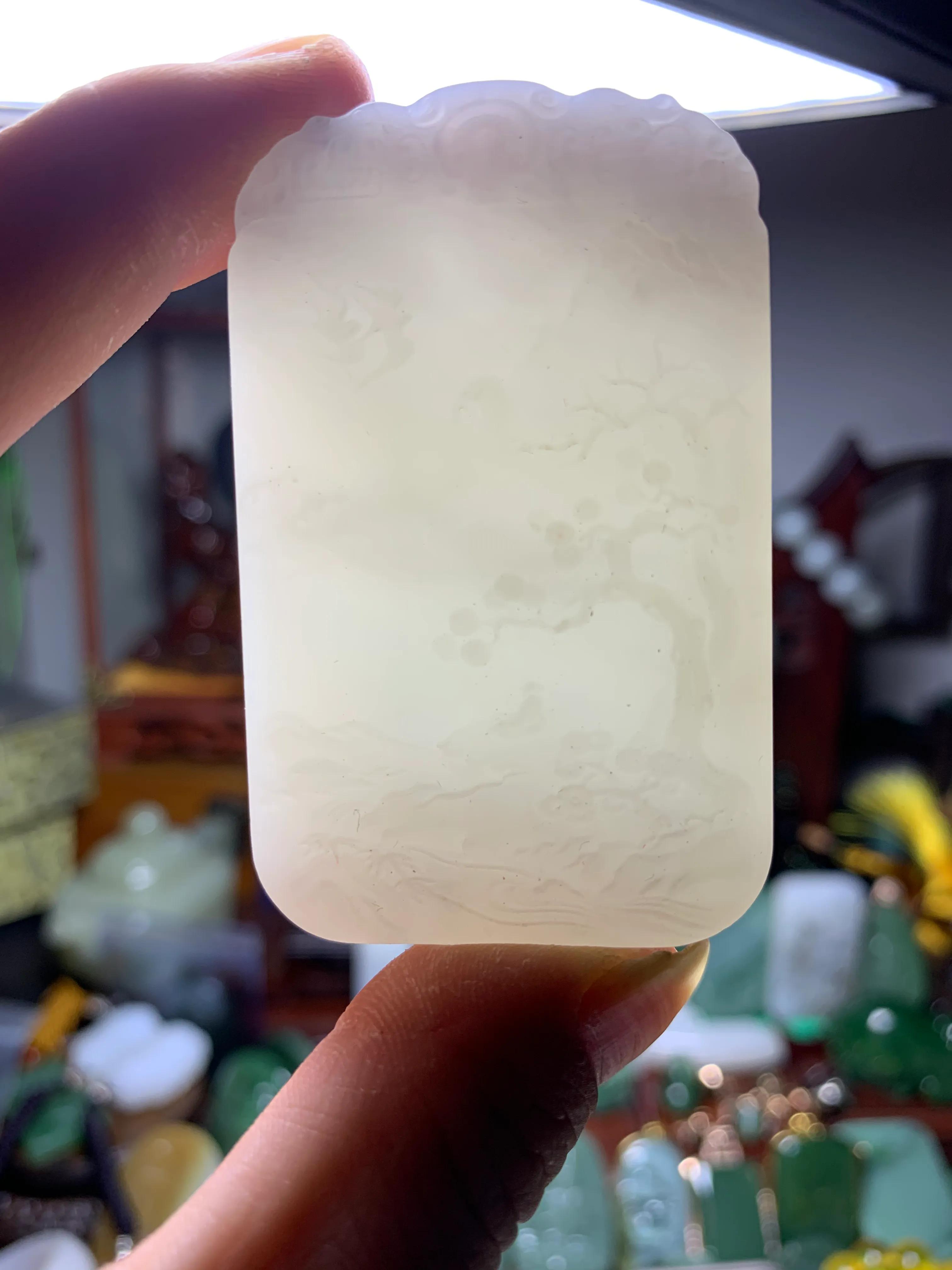 和田玉打灯有发亮的结构,和田玉打灯鉴别方法