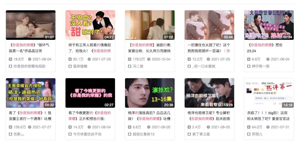 杀疯了，舔屏之余扒一扒《你是我的荣耀》为啥爆火