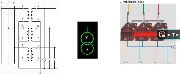 三只电压互感器接线,测量用电压互感器接线