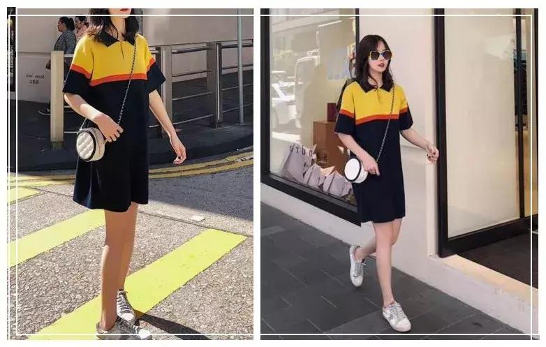 宽松的连衣裙遮肉显瘦不挑人新款,韩版胖mm大码女装连衣裙